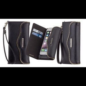 REBECCA MINKOFF IPHONE 6 LEATHER CHARGING WALLET